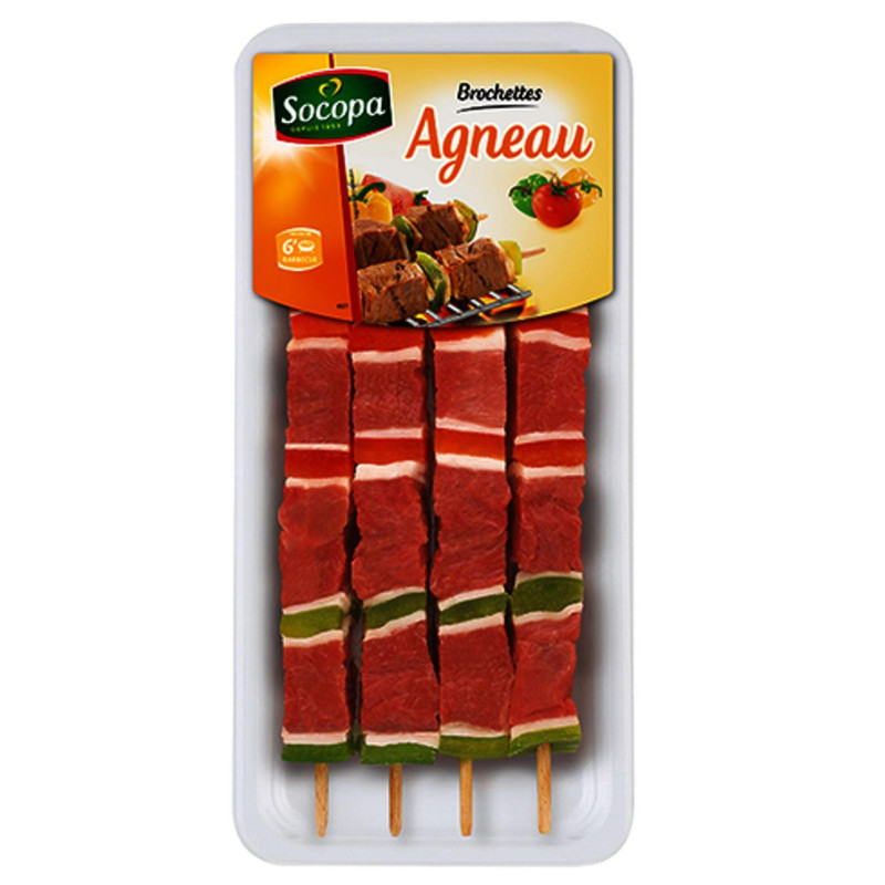 Brochette d'Agneau 4x85g